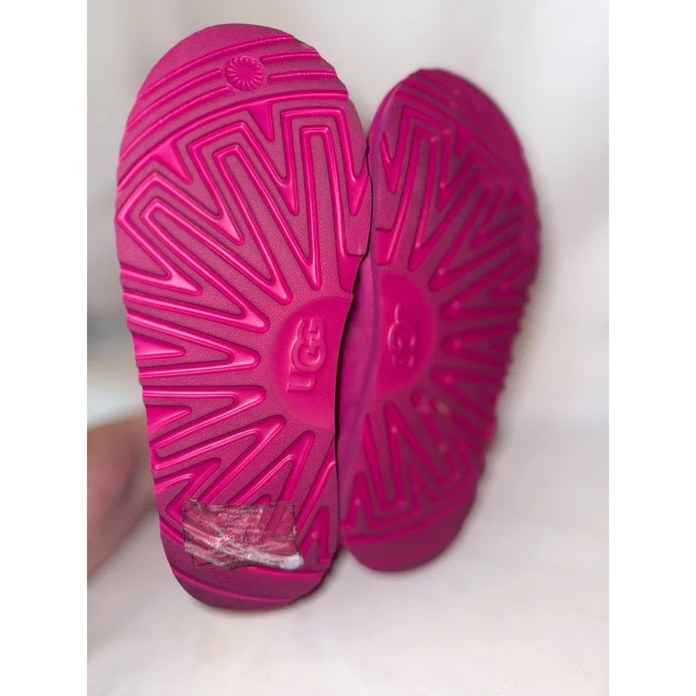 Ugg Neumel II 1017320K Girls Snow 5 Rose Pink Suede Wool Ankle Winter‎ Boots